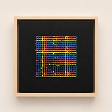 Conducting Color, geometric artwork by Laura Johnson from the There Is A Box exhibition