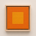 Screening, geometric artwork by Laura Johnson from the There Is A Box exhibition