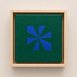 Whirl, geometric artwork by Laura Johnson from the There Is A Box exhibition