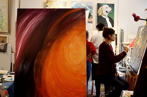 Atelier Galerie Etre Rouen - Cours de dessin et peinture