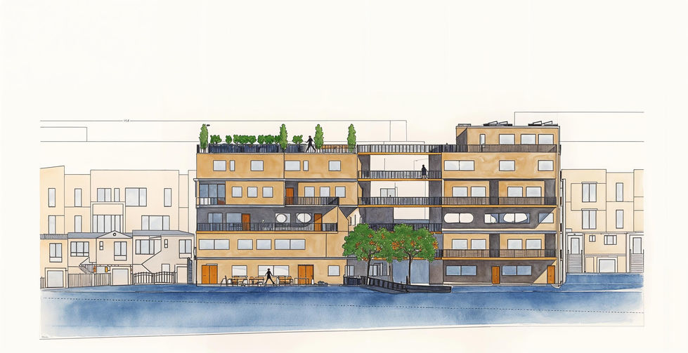 Hahn St Elevation