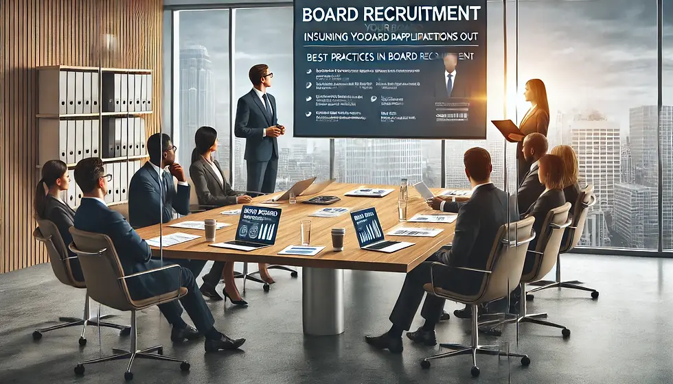 Discover essential tips and strategies to make your board application shine with our comprehensive guide on best practices in board recruitment.