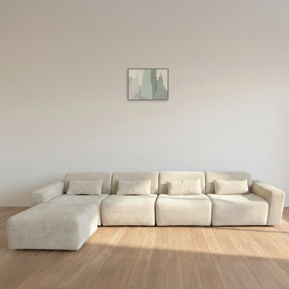 Thumbnail: Cove Sofa - 4 Seat - with Ottoman