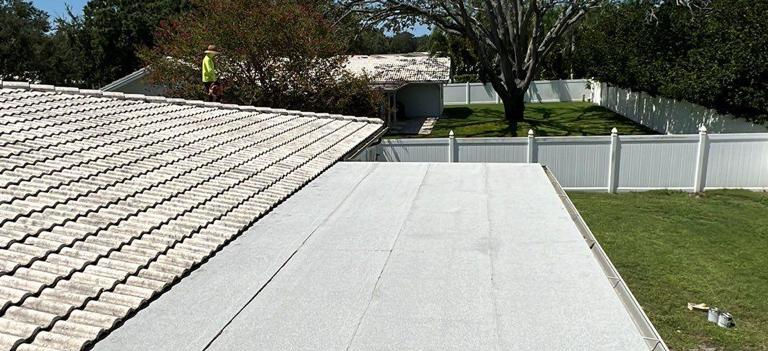 New Flat Roof