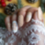 Press on nails faux ongles réutilisables nail art noel