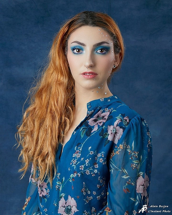 shooting photo maquillage artistique face painting