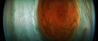 Breathtaking New images of Jupiter's Great Red Spot!