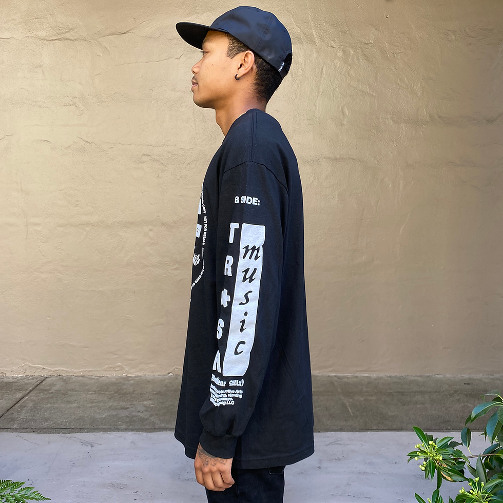 Thumbnail: POPG*NG A SIDE B SIDE Long SleeveTee (Low In Stock)