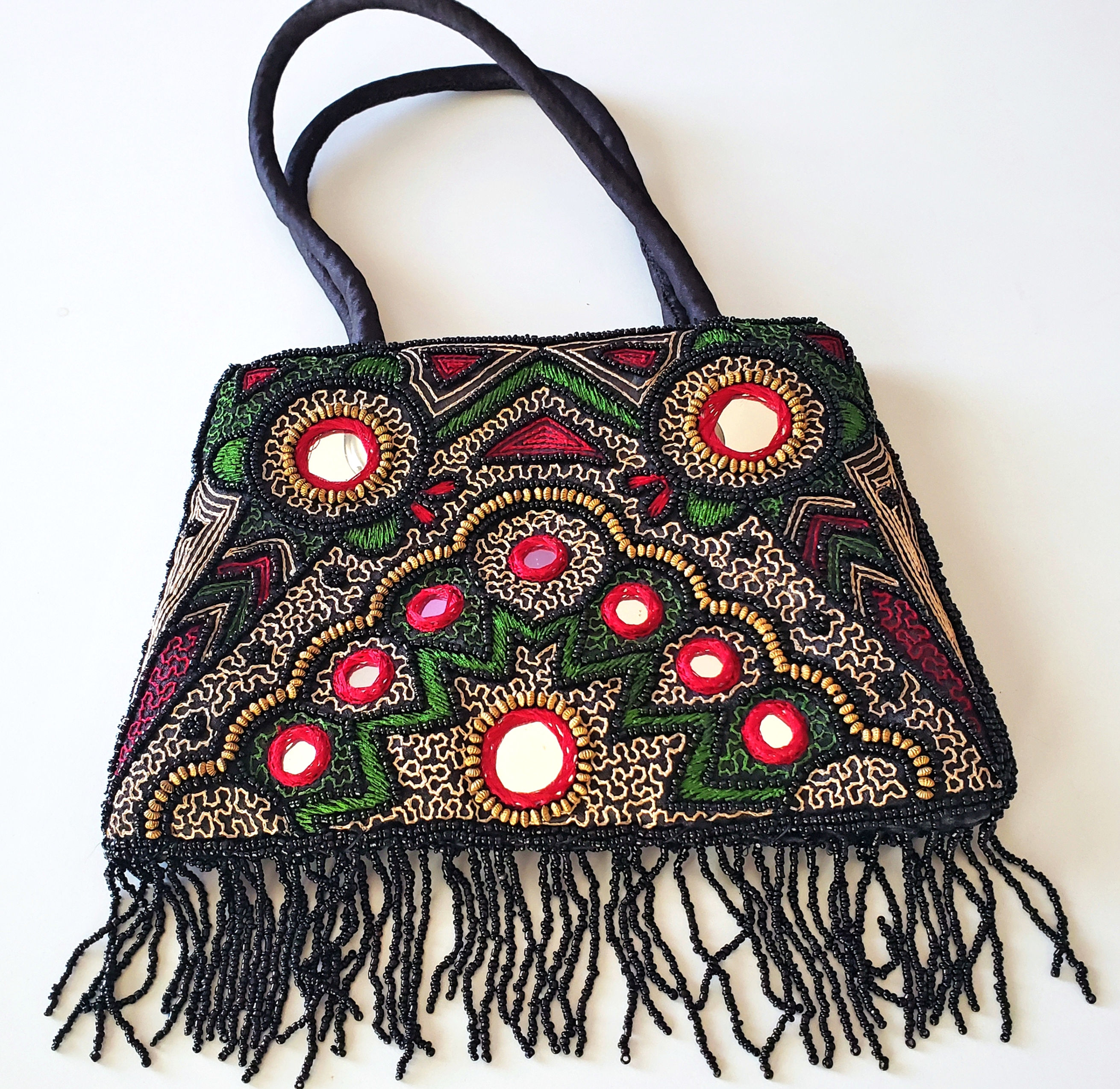 Beaded Tassle Purse