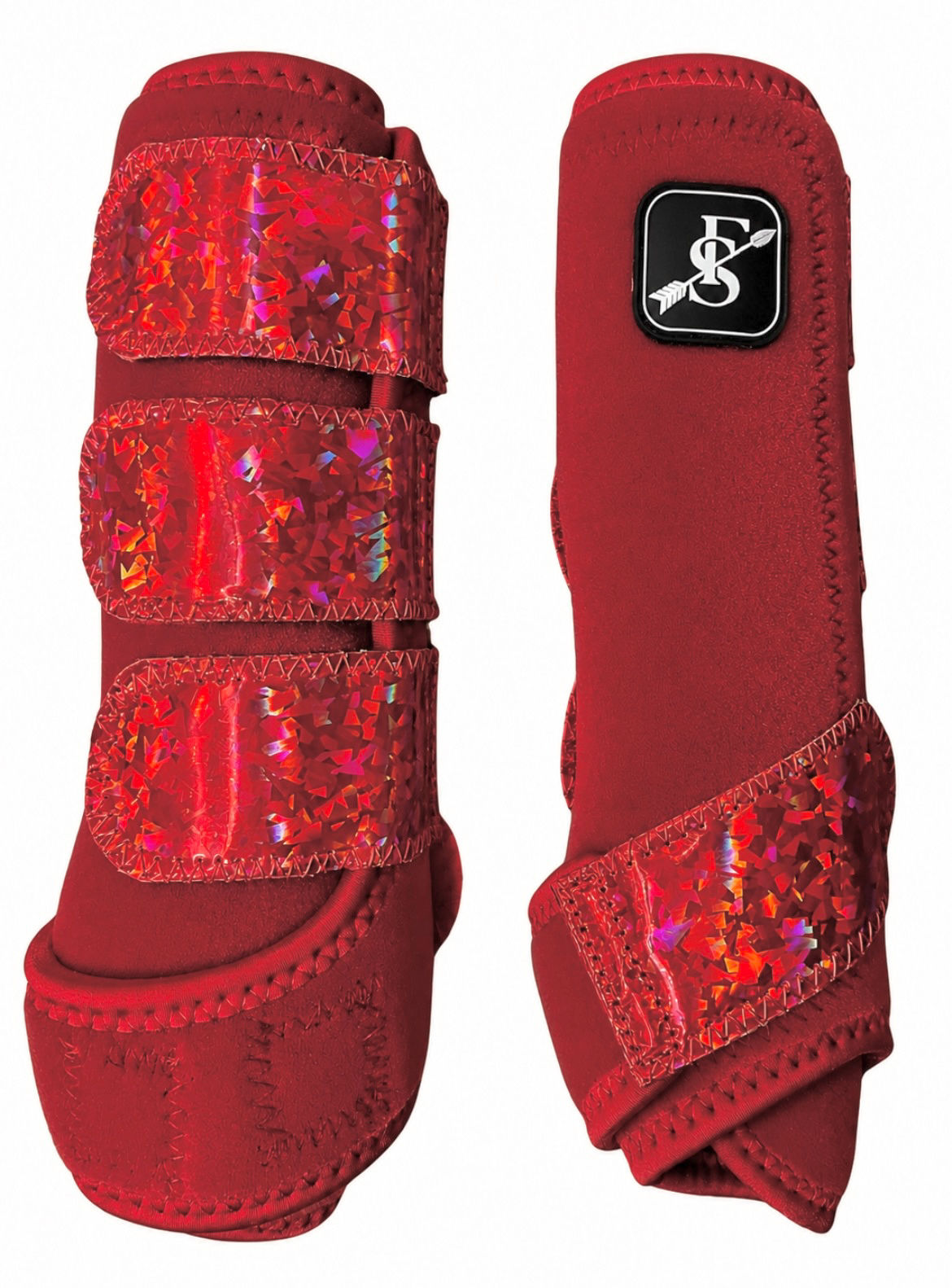 SF Boots (Red Metallic)