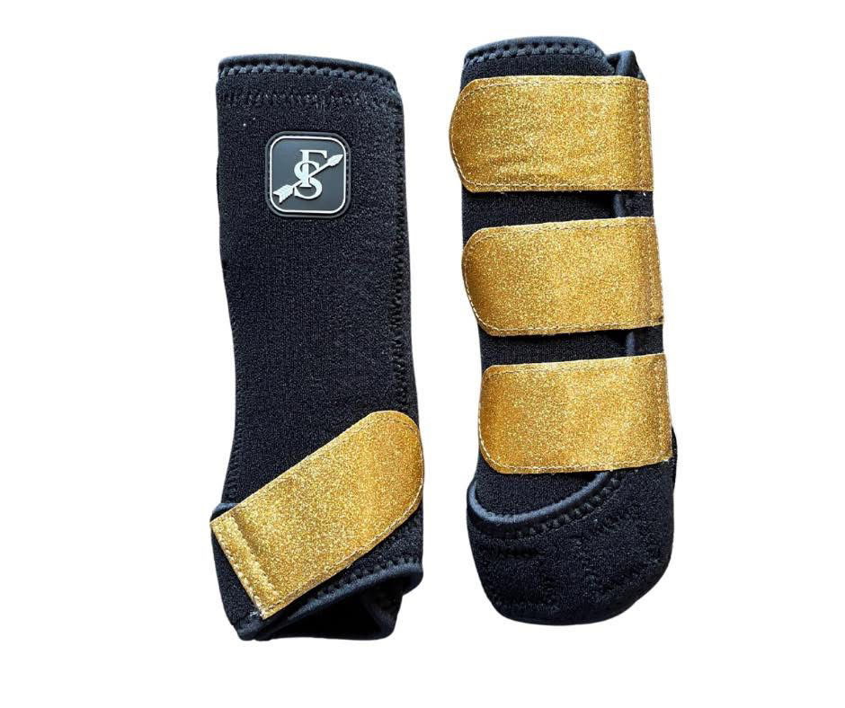 SF Glitter Boots (Gold)