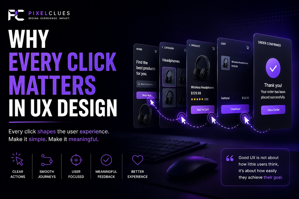 Why Every Click Matters in UX Design