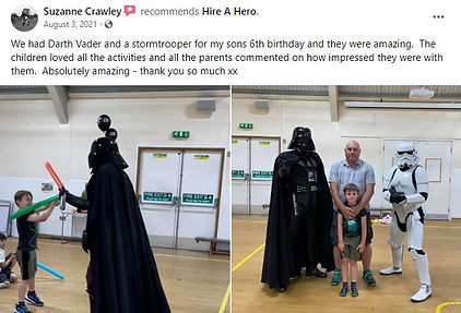 superhero party review