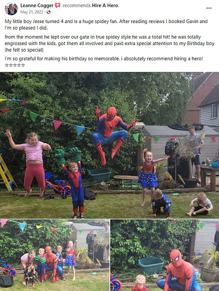 superhero party review