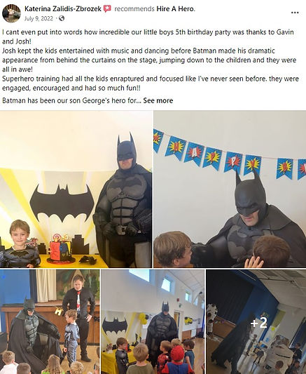 superhero party review