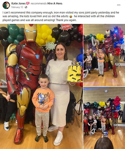 superhero party review