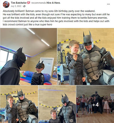 superhero party review