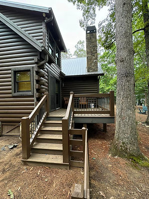 back porch stairs