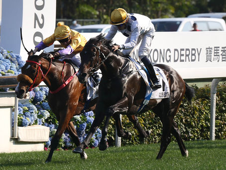 Gangnant! Winners aplenty in a favourite's Derby