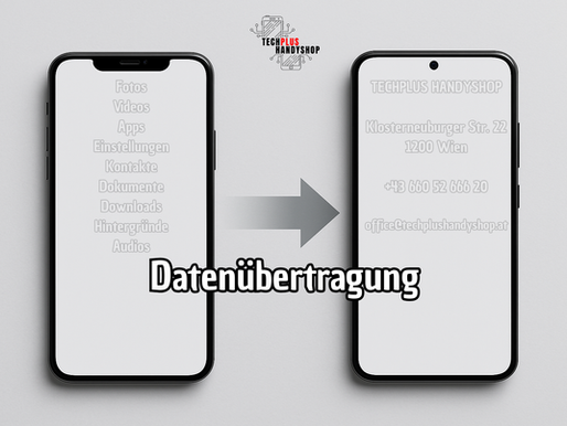 Daten sicher übertragen beim Smartphone-Wechsel