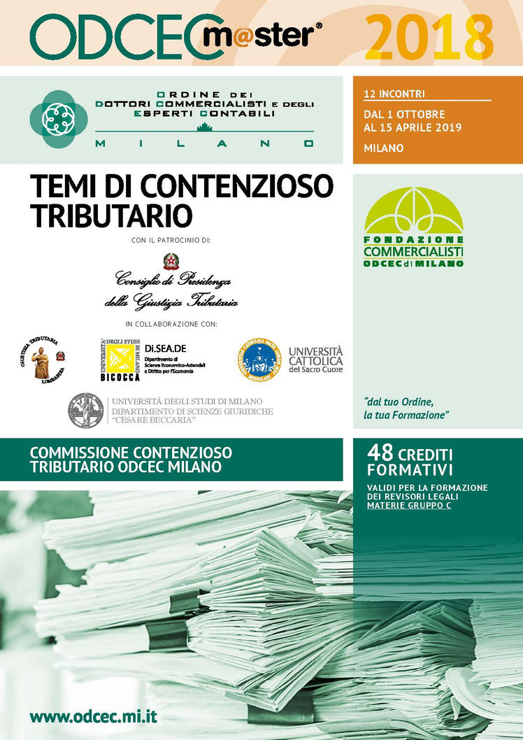 Temi di contenzioso tributario