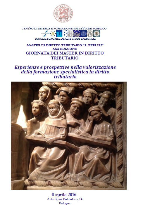 8 aprile 2016 Giornata dei Master Università degli Studi di Bologna