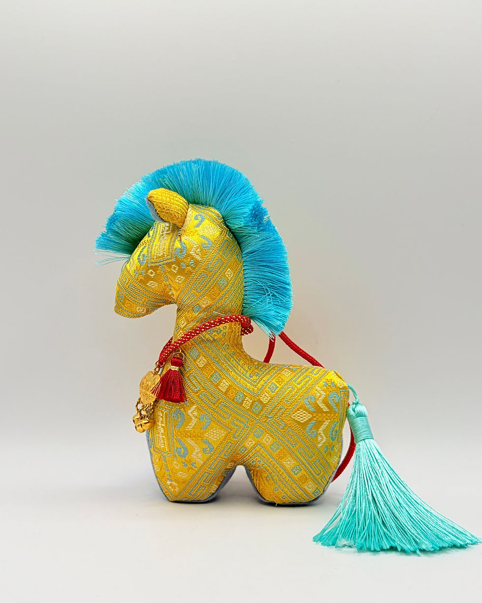 Thumbnail: Embroidered Chinese Horse Ornament - Ma Dao Cheng Gong Charm