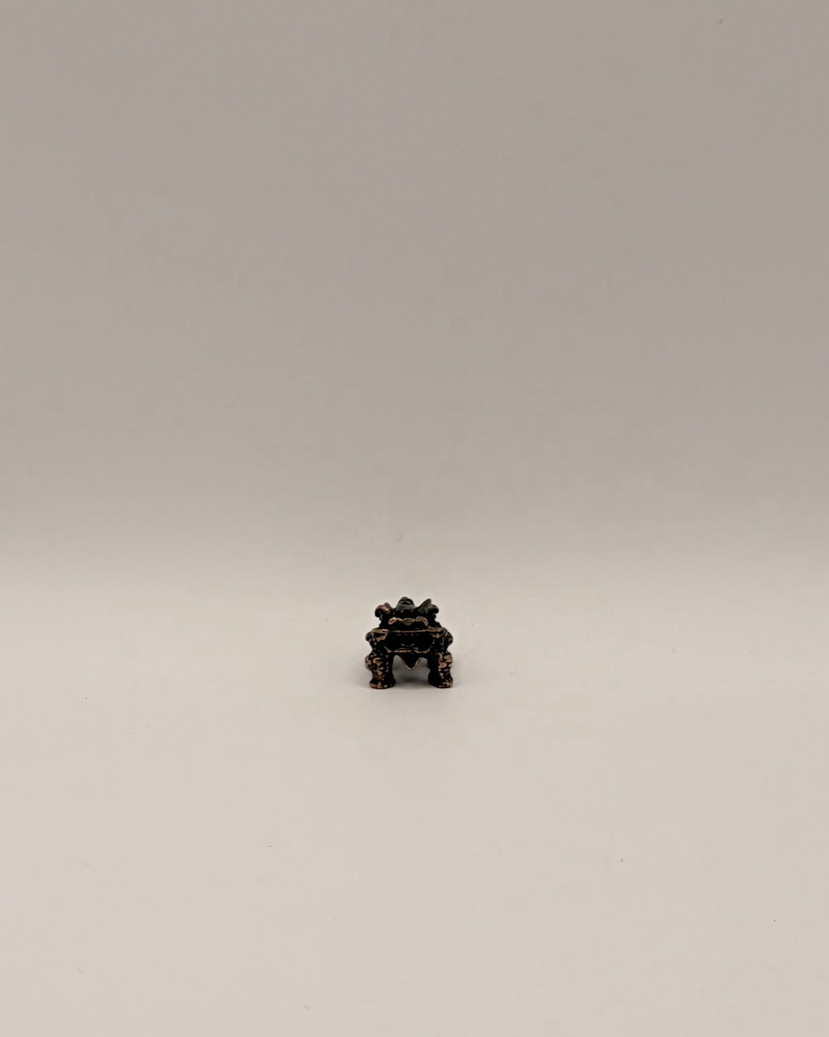 Handmade Bronze Guardian Beast Incense Stick Holder