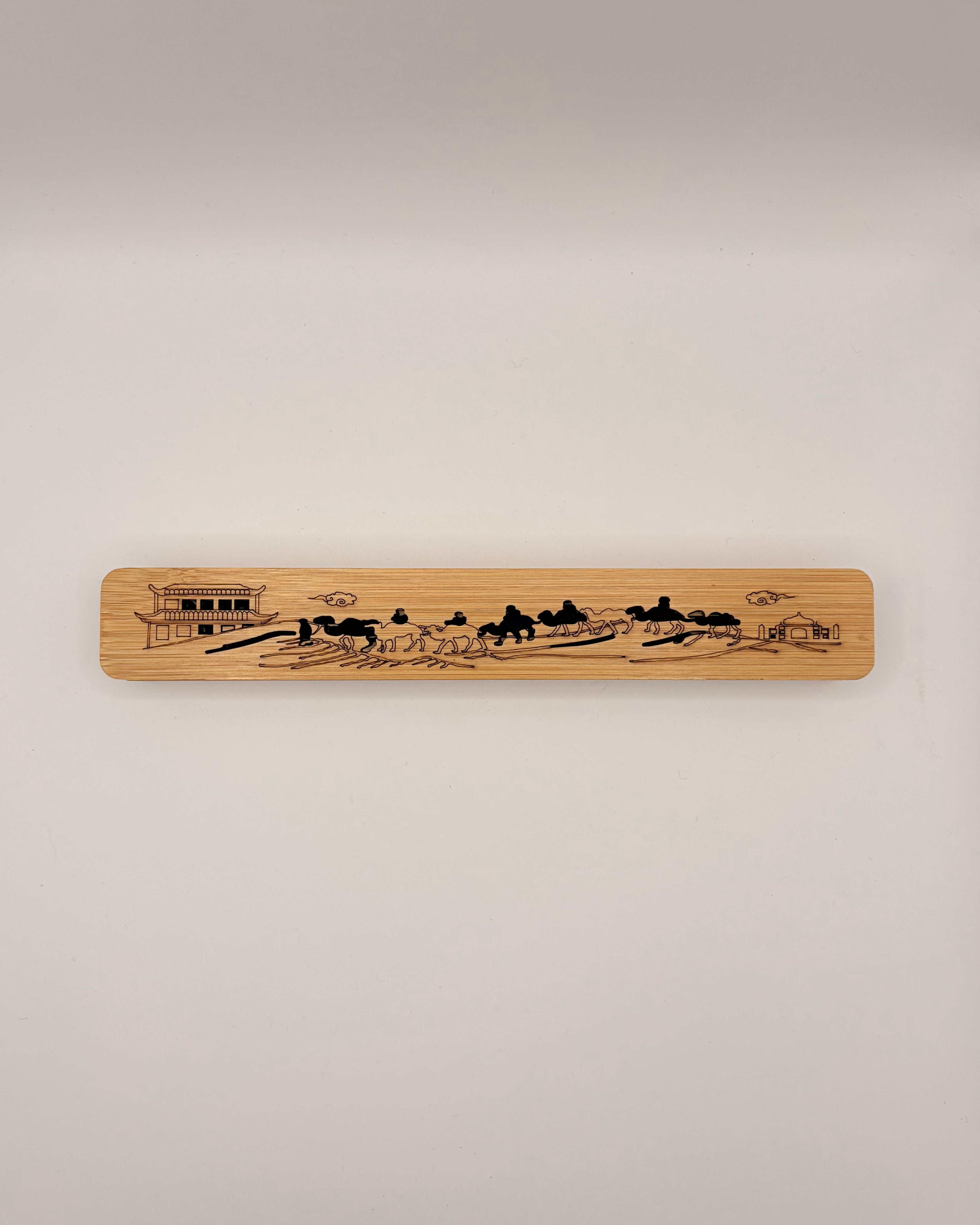 Handmade Bamboo Incense Stick Burner