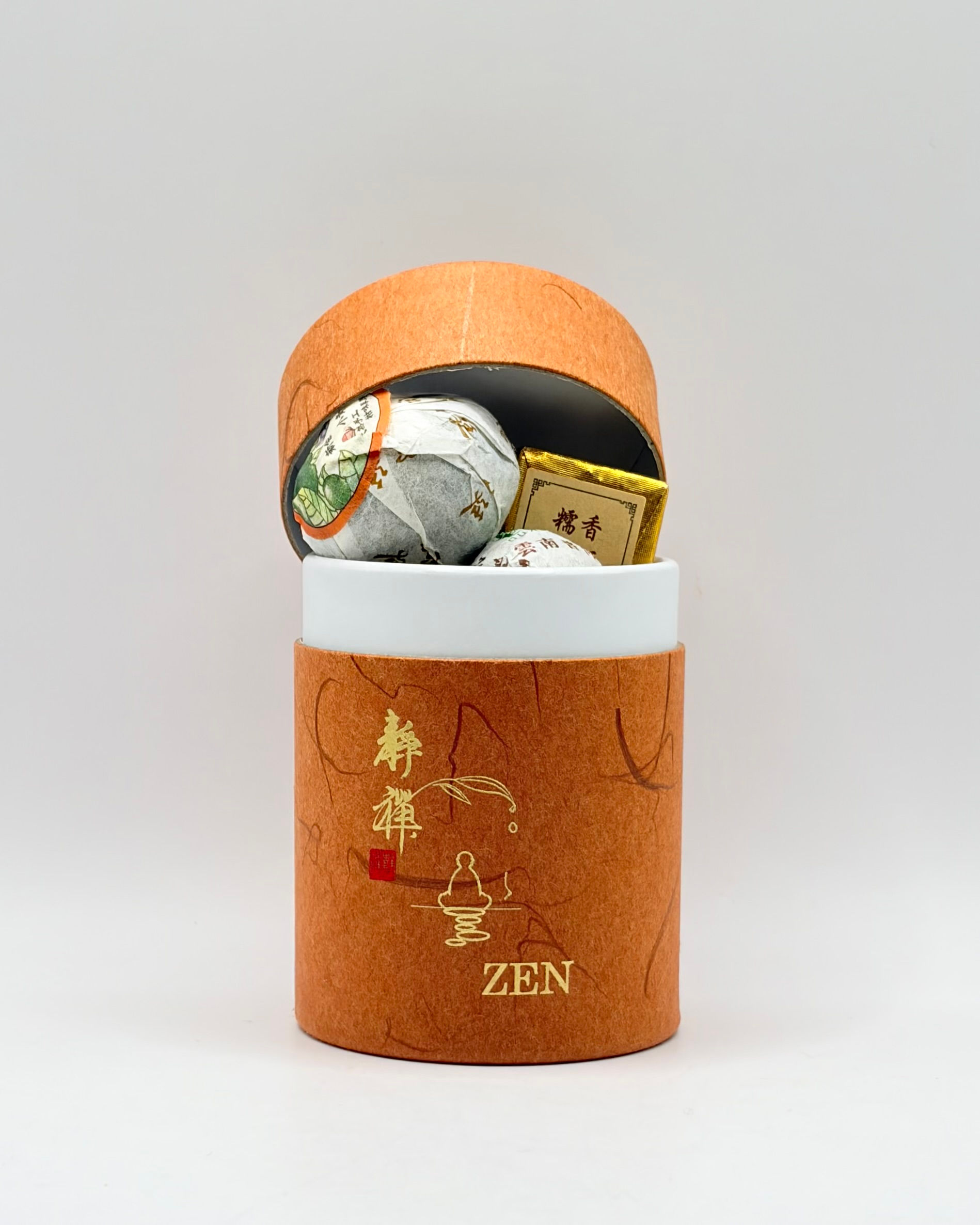 Starter's Chinese Tea Pick & Mix - Loose Leaf Tea & Mini Tea Cakes