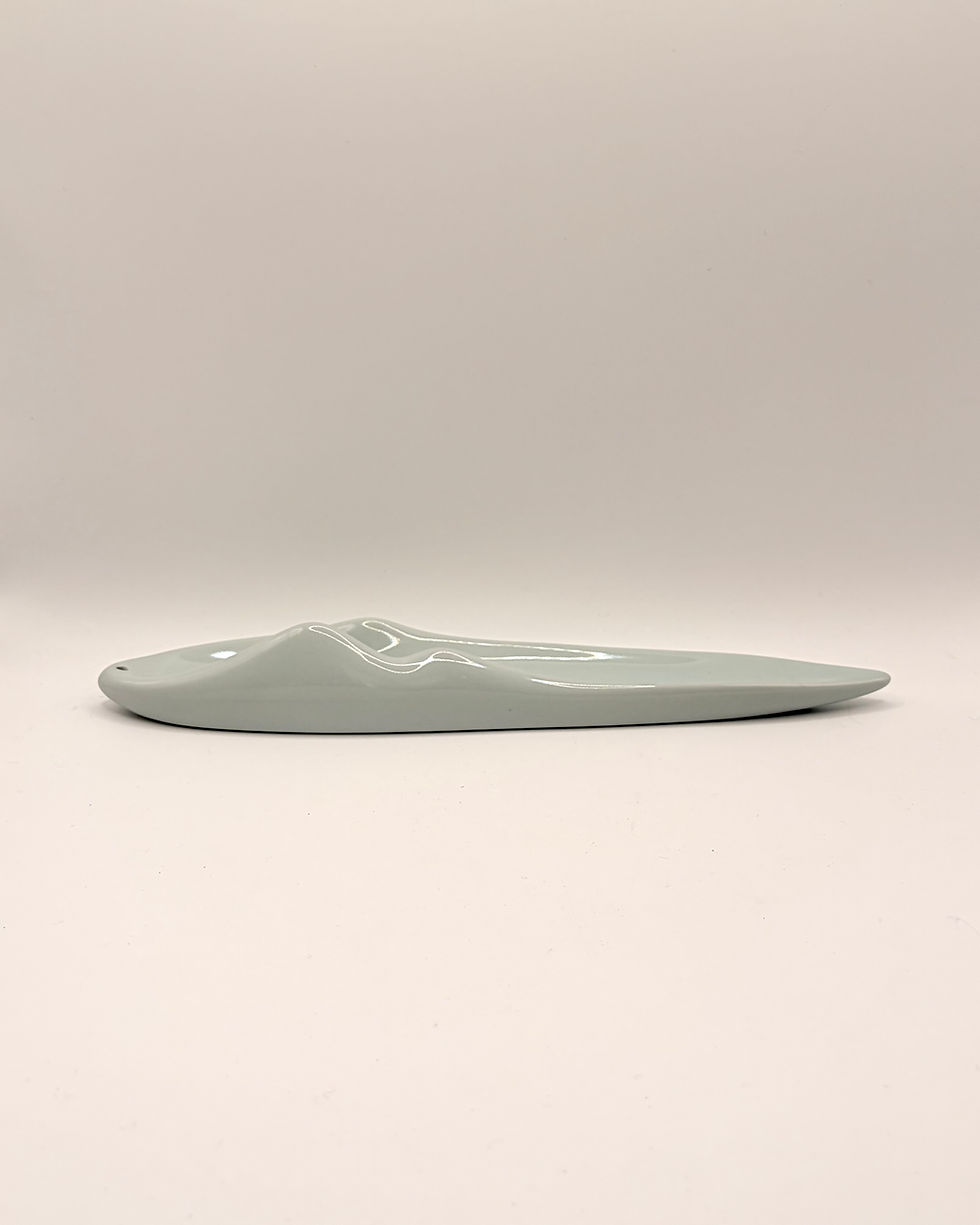 Thumbnail: Handmade Mountains Glazed Porcelain Incense Stick Holder