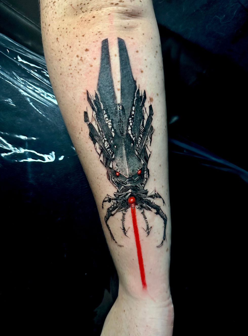 Mass Effect Reaper Tattoo Rowell Alfelor