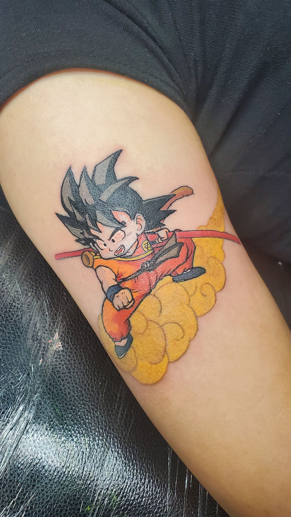 Dragon Ball Anime Tattoo by Engel