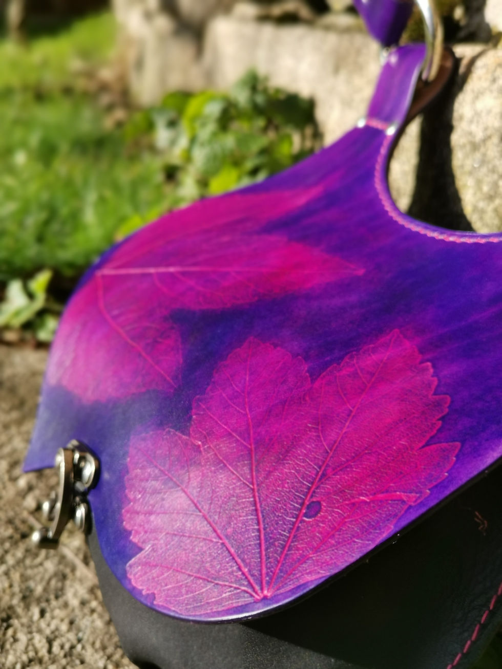Miniature : Sac/Escarcelle pourpre