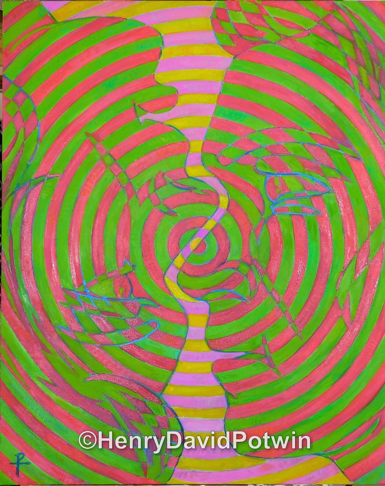 Two Faces - 2018 40X32"