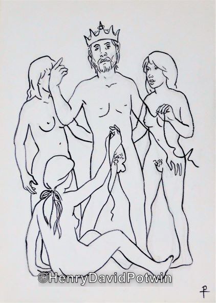 The King is Undone 14X10 2016