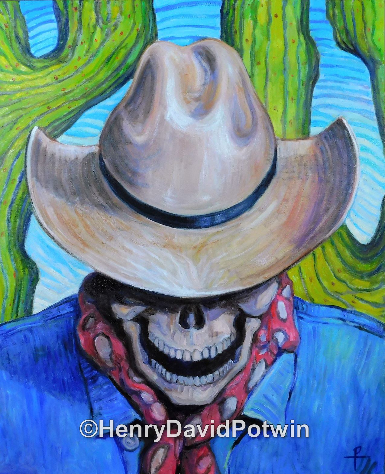 Goodbye Cowboy - 2018 32X36"