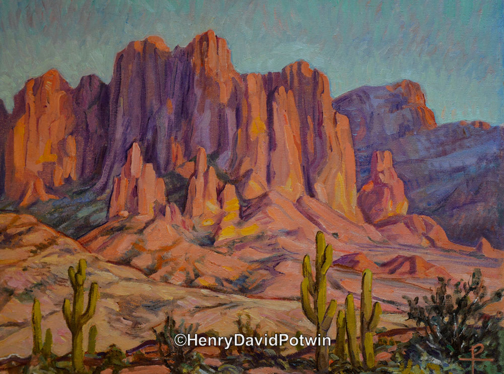 Arizona Landscape - 2015 13X16"