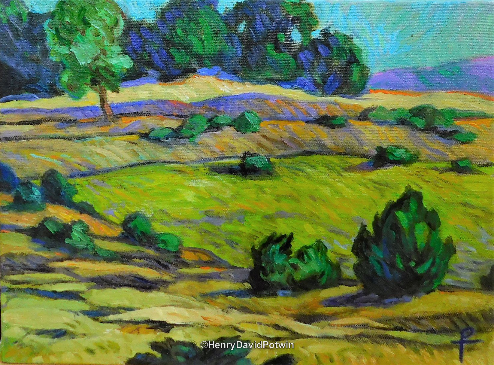 Ridge Top - 2018 9X12"