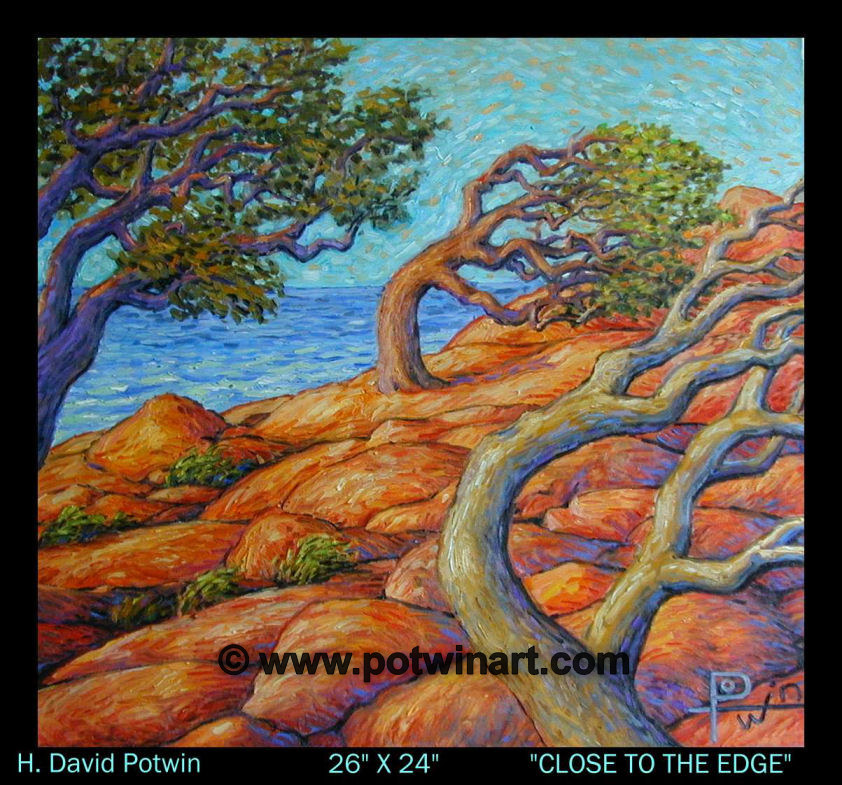 Close to the Edge - 1990's 26X24"