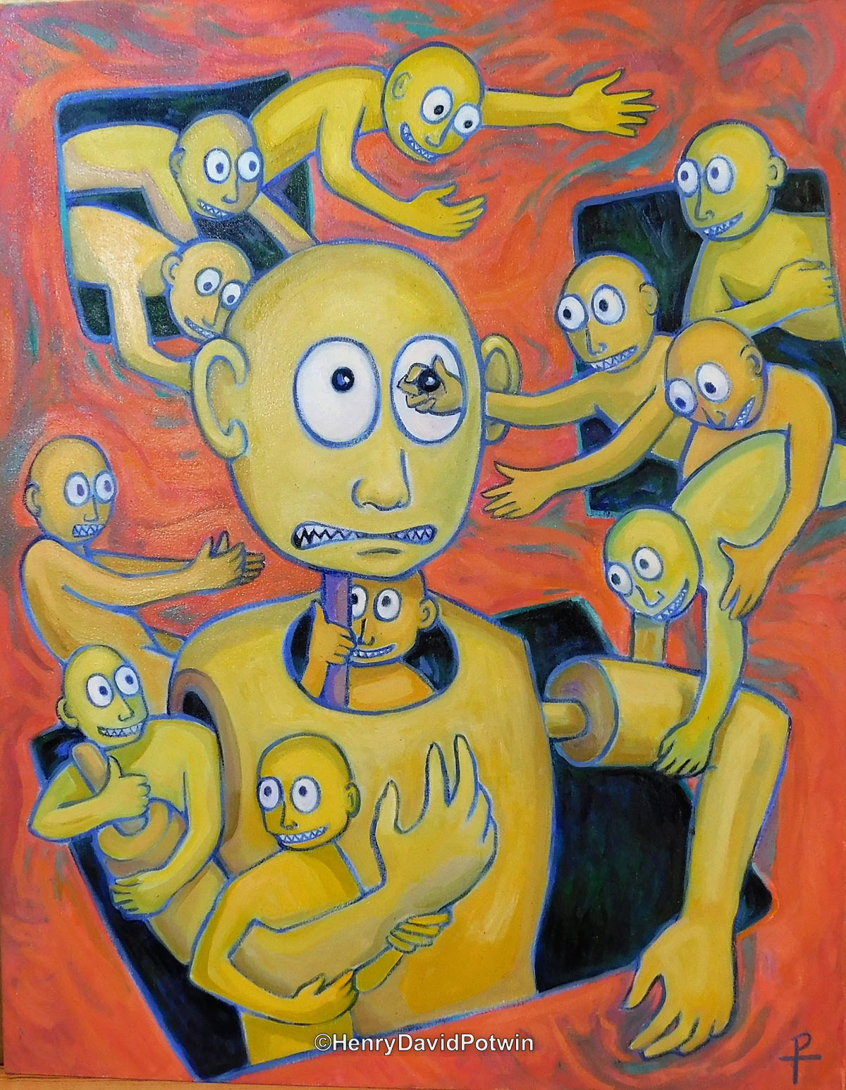 In Their Own Image - 2017 28X22"