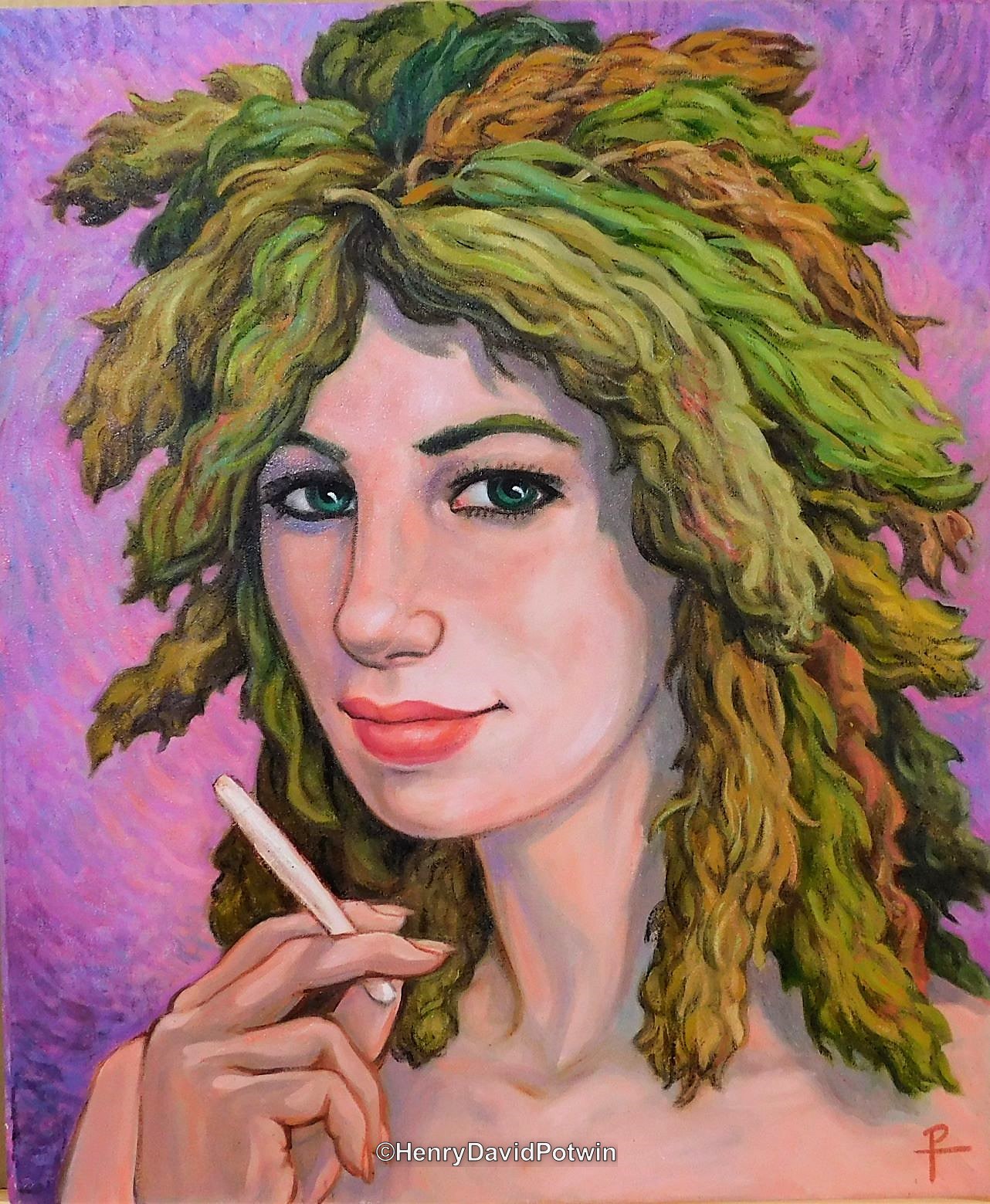 Mary Jane - 2017 24X20"