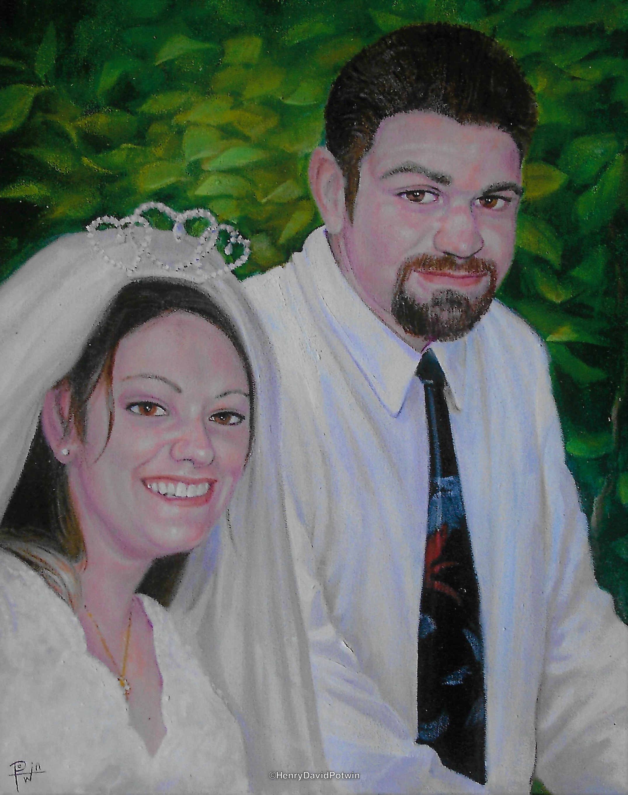 Just Married - 2011 16X20"