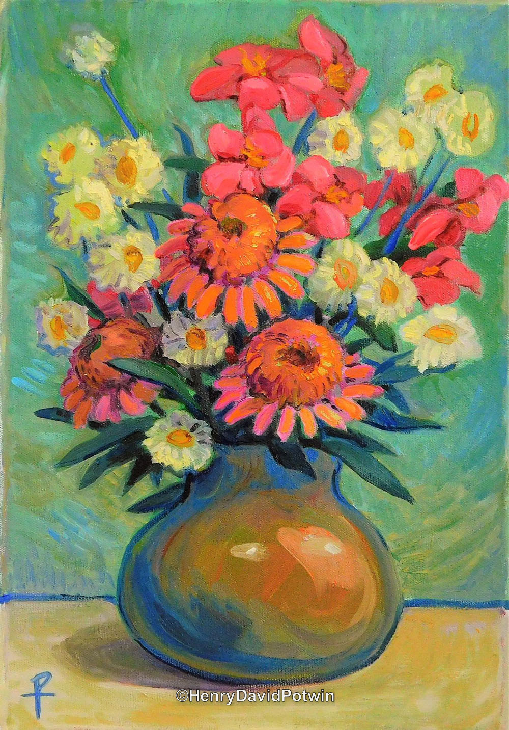 Flower Arrangement - 2015 16X12"