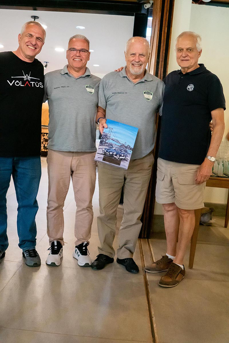 Troféu FBVA para quem veio mais de longe: Ronaldo Bittencourt e Fernando Milano