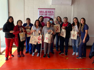 Taller textil en la comuna de Lampa