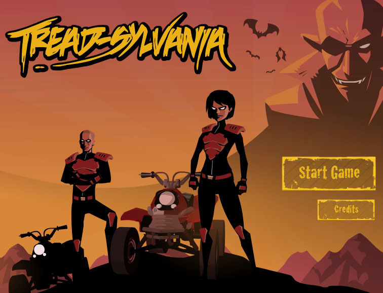 Treadsylvania Title Screen