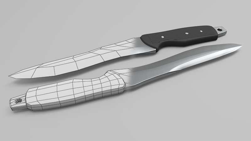 Knife Game Prop