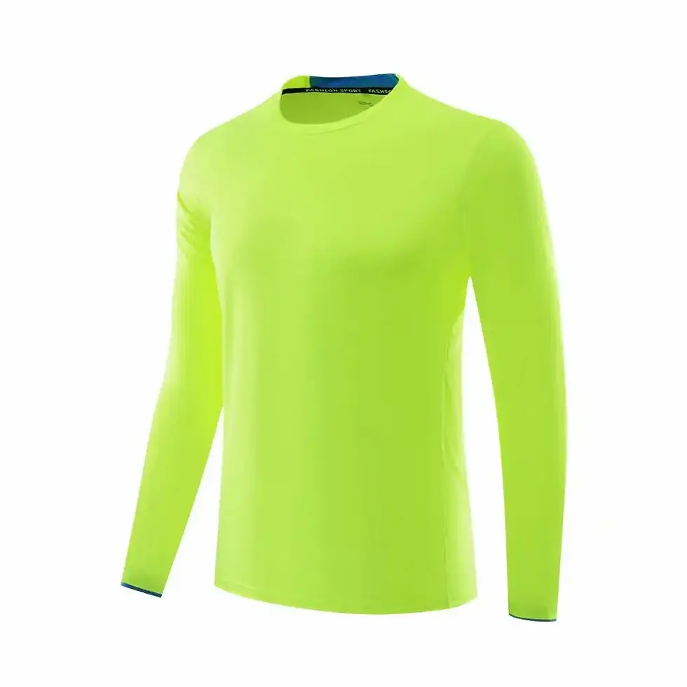 Thumbnail: Long Sleeve Sport Men Fitness Running shirt Quick Dry Compression Sport Top