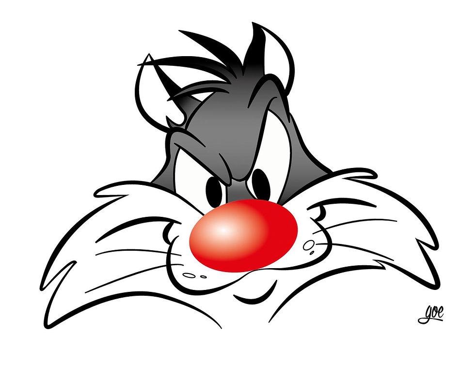 ilustración gato silvestre